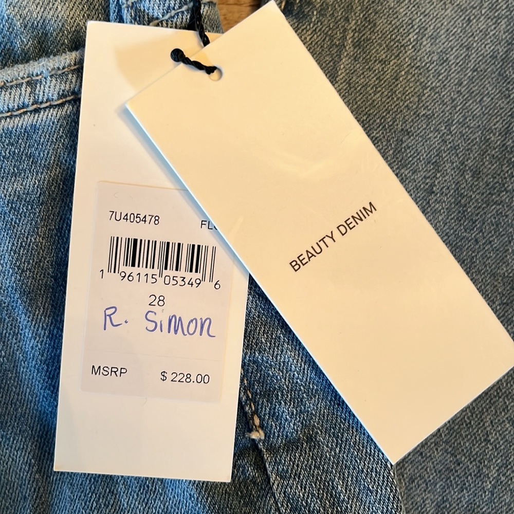 7 For All Mankind easy boot jeans, NWT - Picture 5 of 5